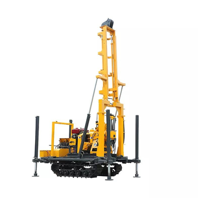 Portable soil machinery water borehole drilling rig