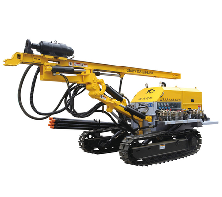 China Factory Sale Hydraulic Portable DTH Water Well Drill Machine Rig G140YF +8615069857794